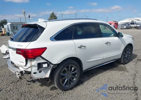 2017 Acura Mdx Advance Package from USA, damaged, VIN 5FRYD4H8XHB031275